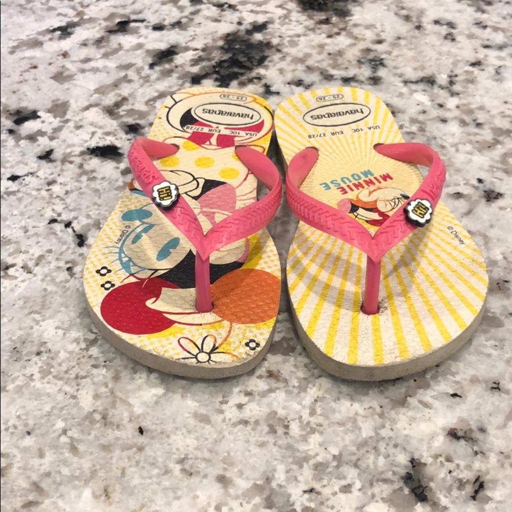 Havaianas Girls Flip Flops Minnie Mouse